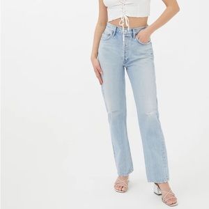 90s Pinch Waist AGOLDE Flashback denim jeans